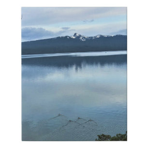 Crescent Lake, Oregon Faux Canvas Print