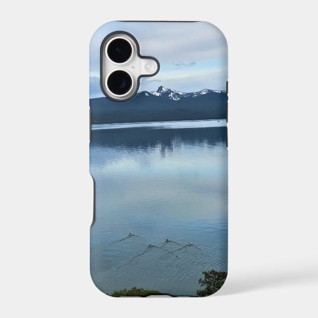 Crescent Lake, Oregon Iphone Case (Back)