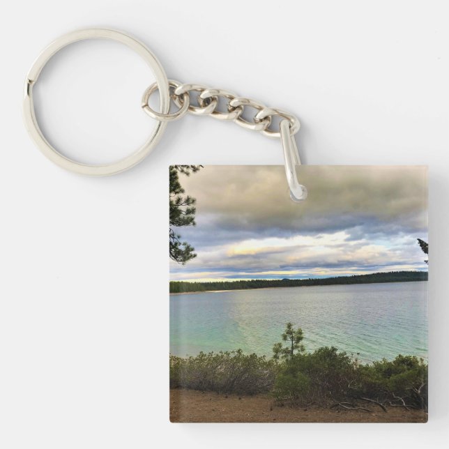 Crescent Lake, Oregon Keychain (Front)