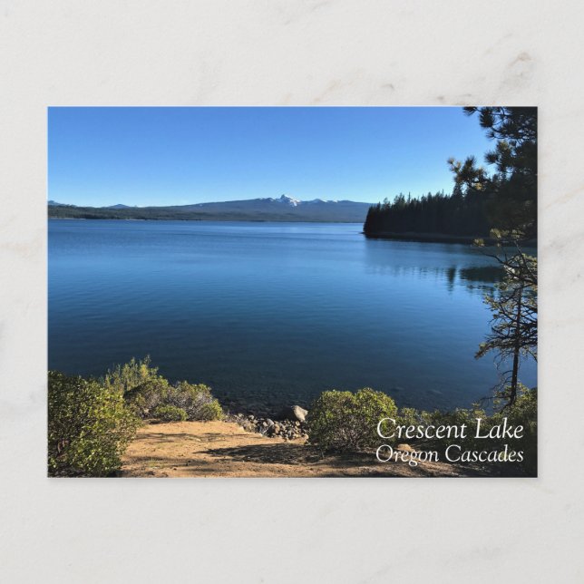 Crescent Lake, Oregon Postcard (Front)