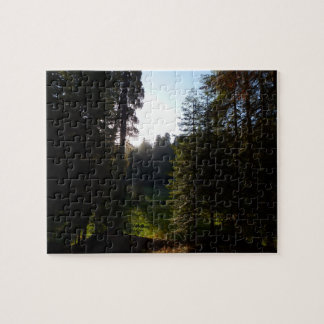 Crescent Meadow Morning at Sequoia National Park Jigsaw Puzzle