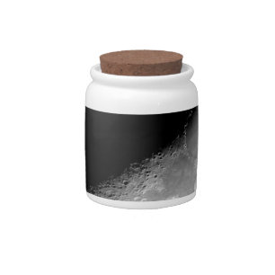 Crescent Moon Candy Jar