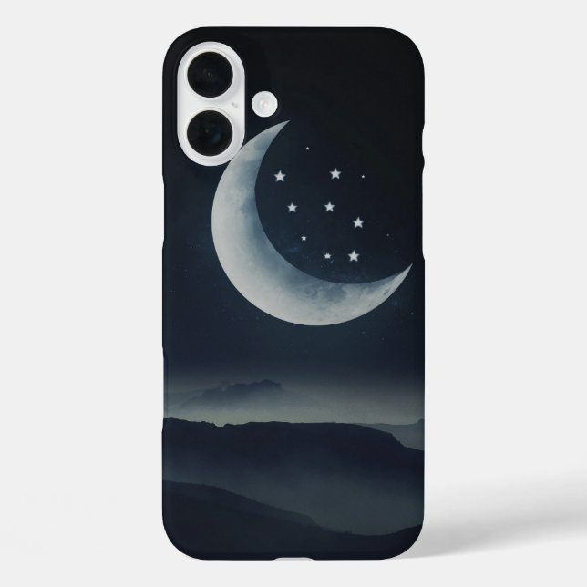 Crescent Moon  Case-Mate iPhone Case (Back)