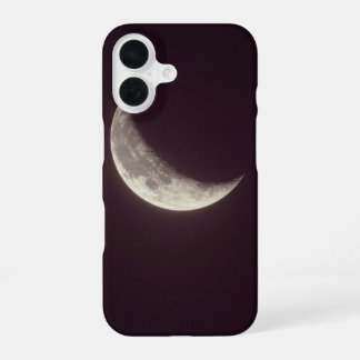 Crescent Moon Dark Minimal Phone Case