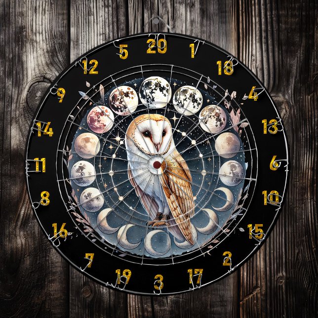 Crescent Moon, Full Focus Dart Board (Creator Uploaded)