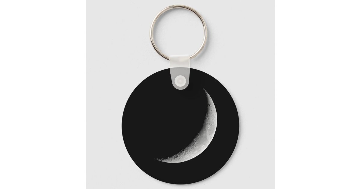 Crescent Moon Keychain