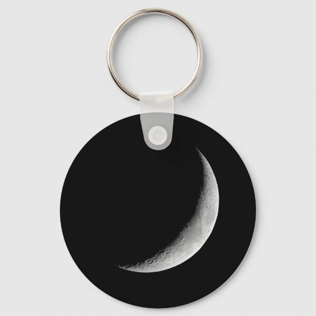 Crescent Moon Keychain (Front)