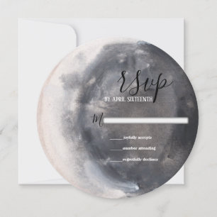 Crescent Moon Mystic Boho Wiccan Handfasting RSVP