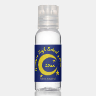 Crescent Moon Night Sky Stars Evening Prom Gala Hand Sanitizer