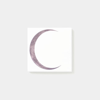 Crescent Moon post-it notes