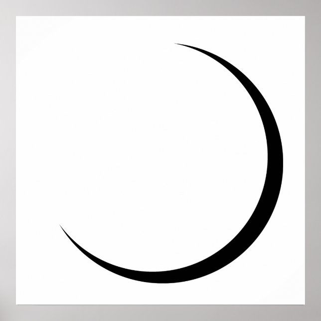 Crescent Moon Poster (Front)