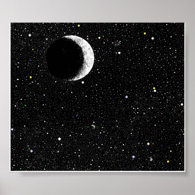 Crescent Moon Poster (Front)