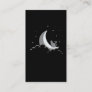 Crescent Moon Spiritual Cat Gothic Pastel Wicca Business Card