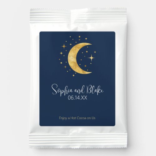 Crescent Moon Starry Night Hot Cocoa Drink Mix