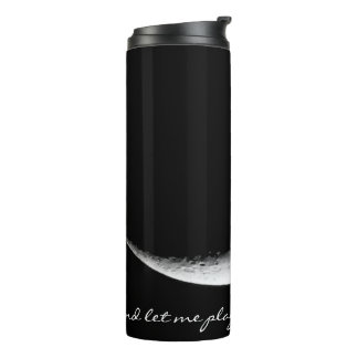 Crescent moon thermal tumbler
