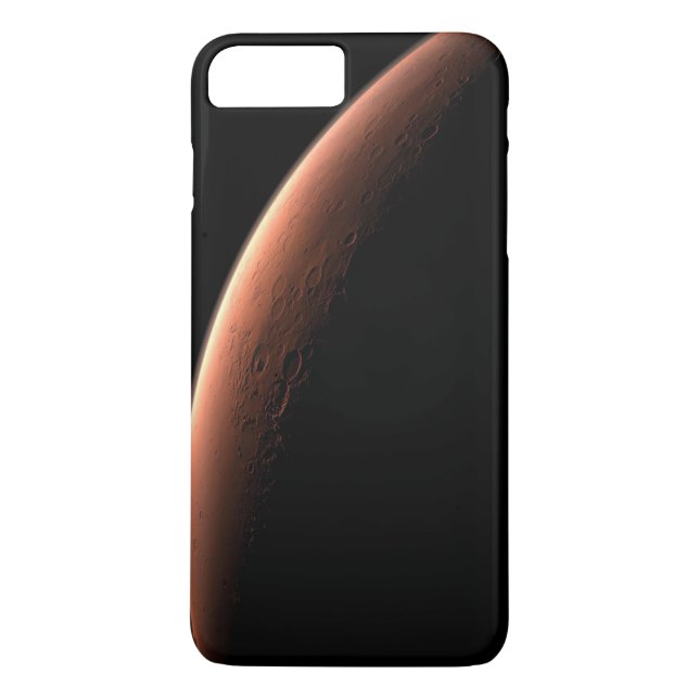 Crescent Sunrise on Mars the Red Planet Case-Mate iPhone Case (Back)