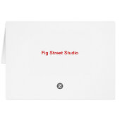 Crescent Train Ride Cards (Back Horizontal)