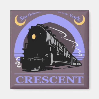 Crescent Train Ride Magnet