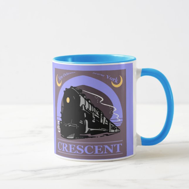 Crescent Train Ride Mug (Right)