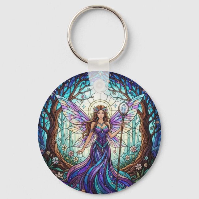 CrescentMoonFairy Keychain (Front)