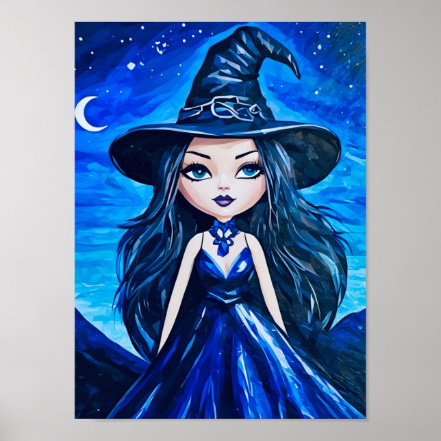 CrescentMoonWitch Poster (Front)