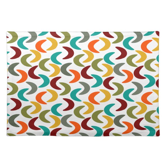 Crescents  cloth placemat (Front)