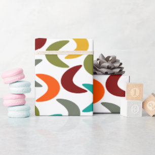 Crescents wrapping paper