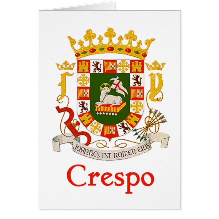 Crespo Shield of Puerto Rico Cards