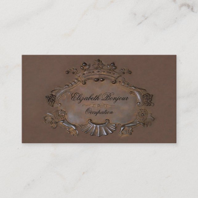 Crest - Business Card (Front)