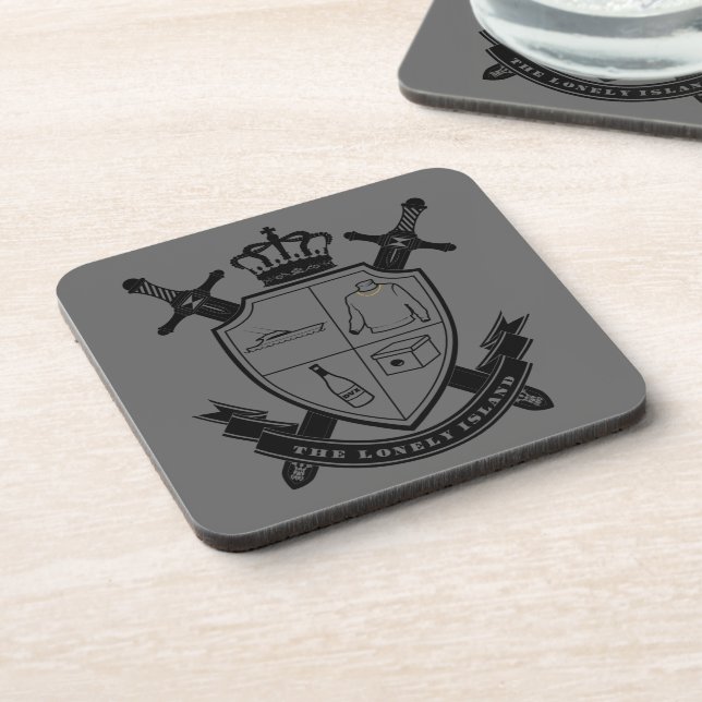 Crest Drink Coaster (Left Side)