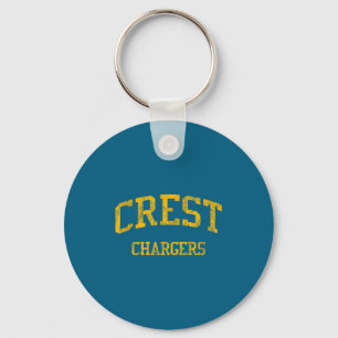 Crest High School Hs Shelby Design Keychain