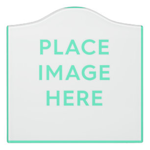 Crest Large Room Sign, Foam Adhesive Door Sign