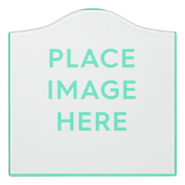 Crest Large Room Sign, Foam Adhesive Door Sign (Large Crest Front)