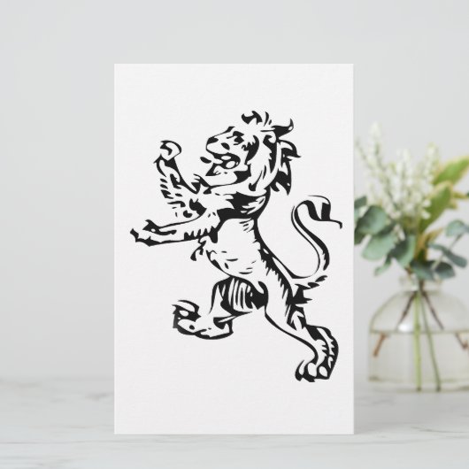 crest lion (Standing Front)