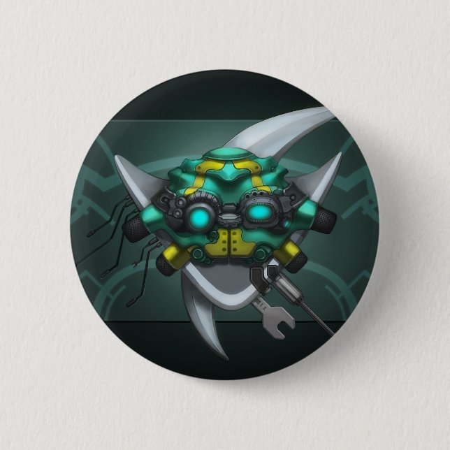 Crest Of Elitism Pinback Button (Front)