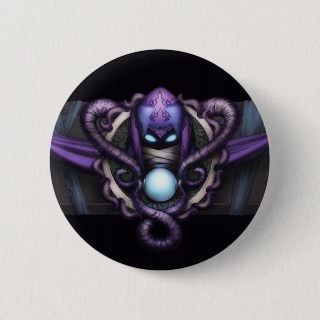 Crest Of Obsession Button (Front)