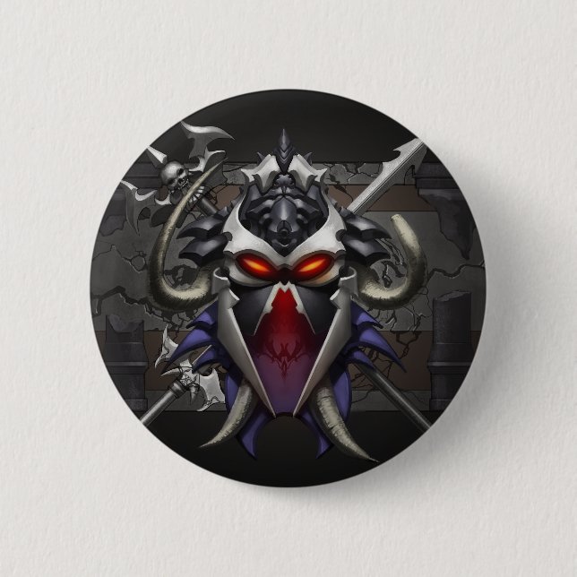 Crest Of Rage Button (Front)