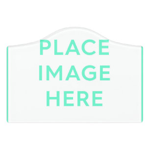 Crest Small Room Sign, Foam Adhesive Door Sign