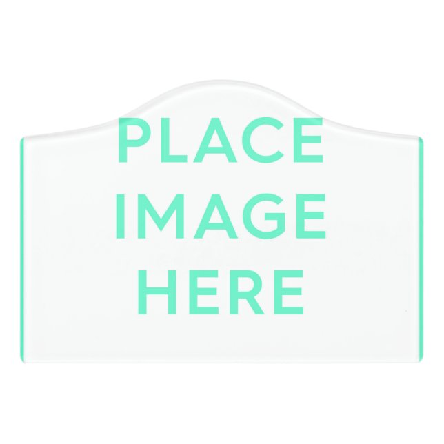 Crest Small Room Sign, Foam Adhesive Door Sign (Small Crest Front)