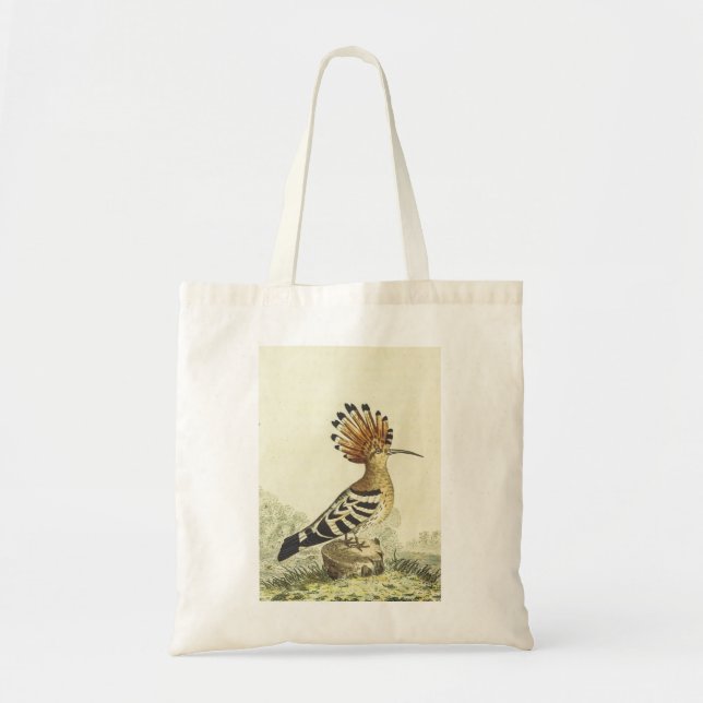 Crested Bird Tote (Front)