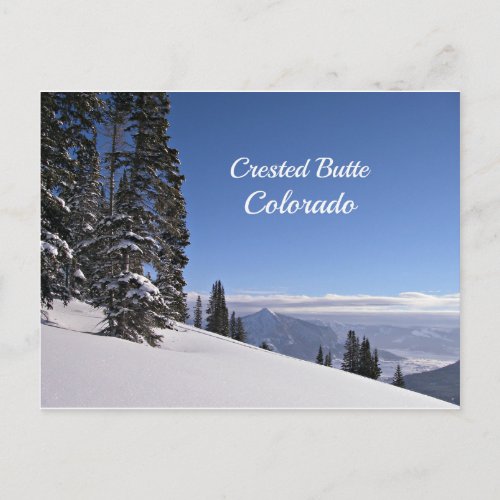 Crested Butte CO Postcard