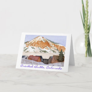 Crested Butte, Colorado Card