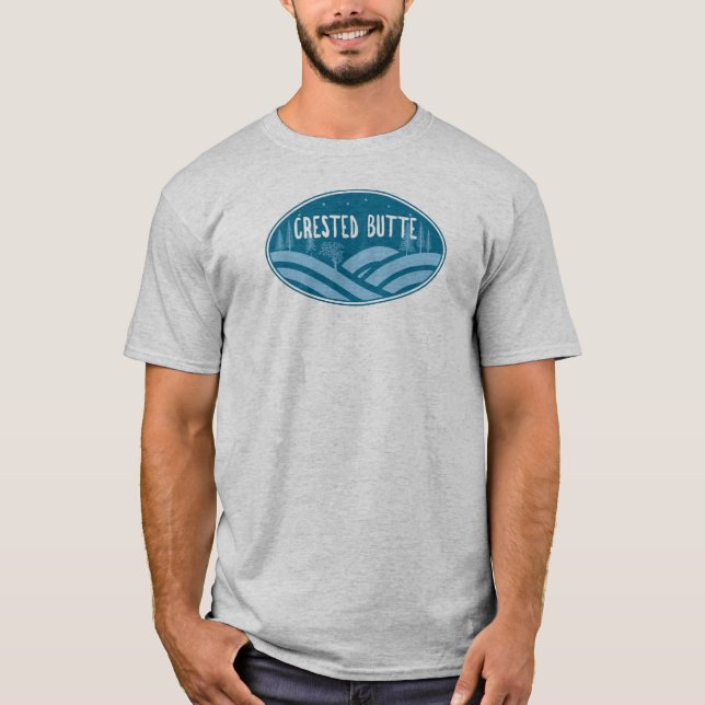 Crested Butte Colorado Outdoors T-Shirt (Front)