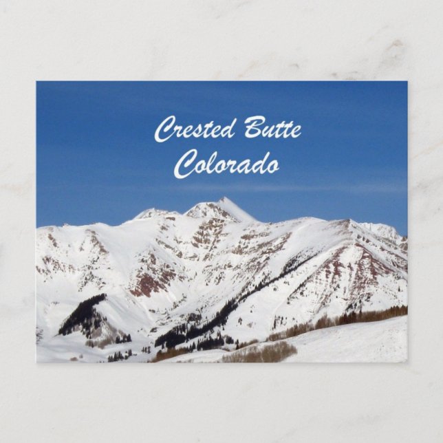 Crested Butte, Colorado Postcard (Front)
