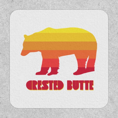 Crested Butte Colorado Rainbow Bear Patch