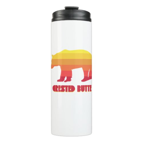 Crested Butte Colorado Rainbow Bear Thermal Tumbler
