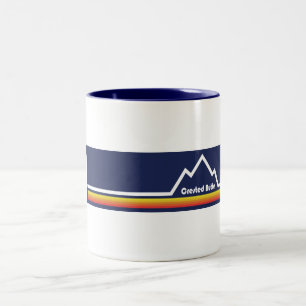 Crested Butte Colorado Two-Tone Coffee Mug
