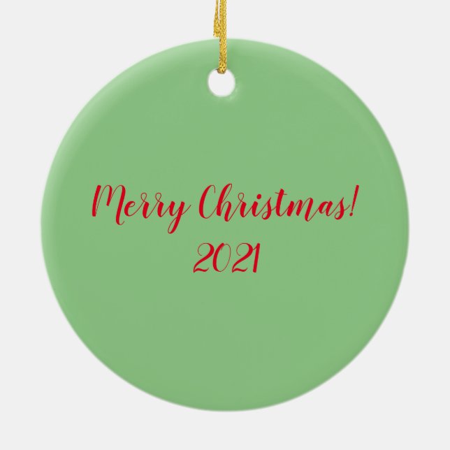 Crested Butte Hike Photograph Ceramic Ornament (Back)