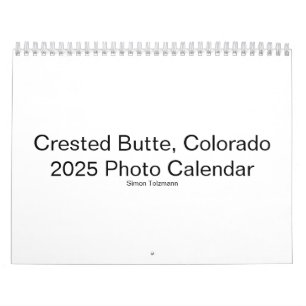 Crested Butte Photo Calendar - 2025