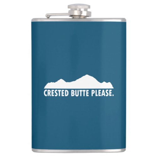 Crested Butte Please Flask